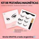 Pestañas Magnéticas reutilizables (Pack 3 pares)